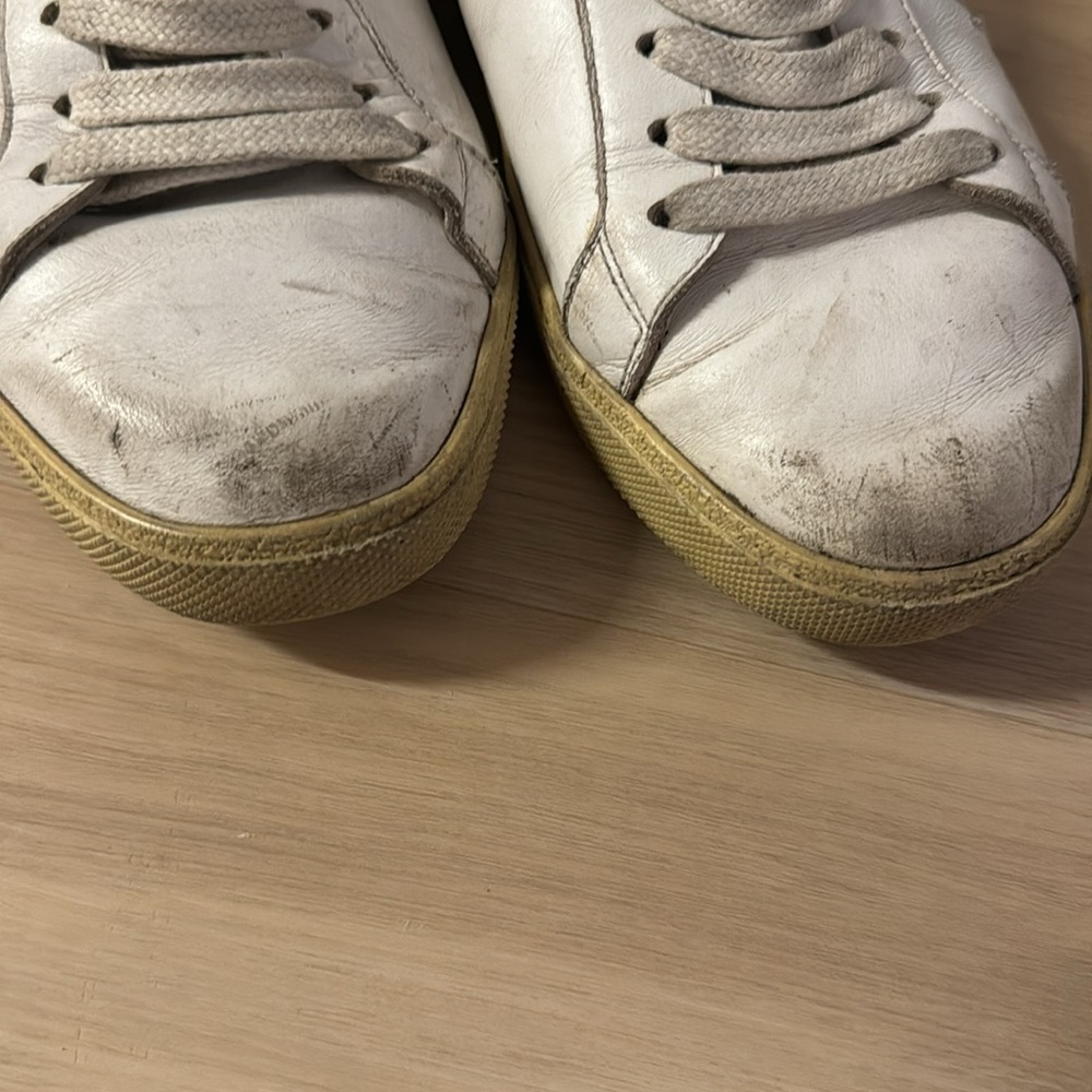 YSL Saint Laurent leather sneakers - Picture 5 of 8